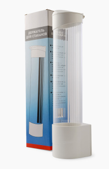 Держатель на шурупах, белый (1*32) 