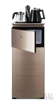 Кулер с чайным столиком Тиабар Ecotronic TB9-LN gold