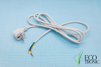 Сетевой шнур электрический к мод. K1-ТЕ, белый