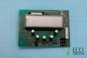 Табло + плата индикации к мод. M2-LFPM кнопки полукругом