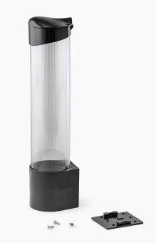 Держатель на шурупах, черный (1*32) 