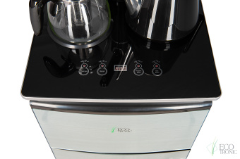 Кулер с чайным столиком Тиабар Ecotronic TB9-LN silver