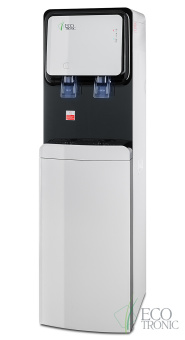 Кулер с нижней загрузкой бутыли Ecotronic M50-LXE white+black