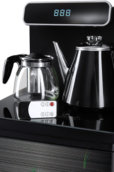 Кулер с чайным столиком Тиабар Ecotronic TB10-LNR black