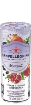 San Pellegrino 0.33л ( Гранат/черн.смородина ) Газ.