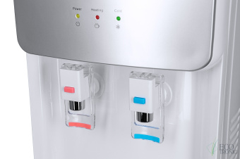 Кулер Ecotronic J21-LC white+silver