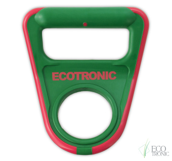 Ручка для бутылей Экотроник ЗЕЛЕНАЯ (изогнутая)