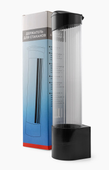 Держатель на шурупах, черный (1*32) 