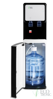 Кулер с нижней загрузкой бутыли Ecotronic M50-LXE white+black