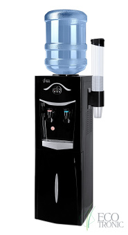 Кулер Ecotronic K21-LCE black+silver