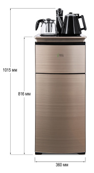 Кулер с чайным столиком Тиабар Ecotronic TB9-LN gold