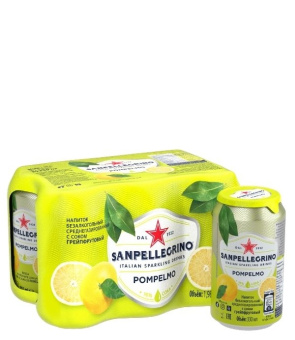 San Pellegrino 0.33л ( Грейпфрут ) Газ.