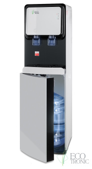 Кулер с нижней загрузкой бутыли Ecotronic M50-LXE white+black