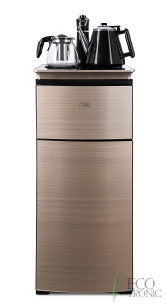 Кулер с чайным столиком Тиабар Ecotronic TB9-LN gold