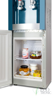 Кулер Экочип V21-LF green+silver с холодильником