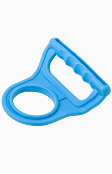 Ручка для бутылей пластиковая ГОЛУБАЯ 