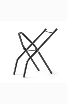 Подставка для бутыли А1 с краником, черная, металл 1*12