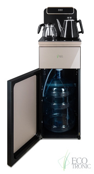 Кулер с чайным столиком Тиабар Ecotronic TB10-LNR gold