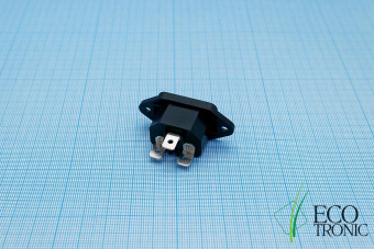 Крепление сетевого шнура под вилку к мод. H1-L, H2-L