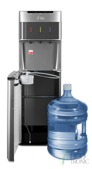 Кулер с нижней загрузкой бутыли Ecotronic M30-LXE silver+SS