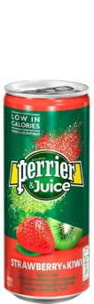 Perrier (Перье) 0.25л ( Клубника/киви ) Газ.