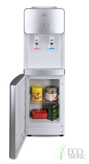 Кулер Ecotronic J21-LC white+silver