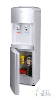 Кулер Ecotronic J21-LC white+silver