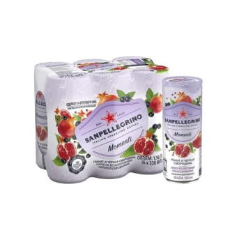 San Pellegrino 0.33л ( Гранат/черн.смородина ) Газ.