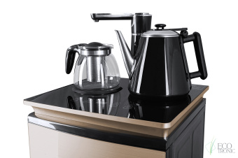 Кулер с чайным столиком Тиабар Ecotronic TB9-LN gold