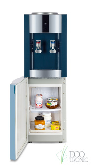 Кулер Экочип V21-LF green+silver с холодильником